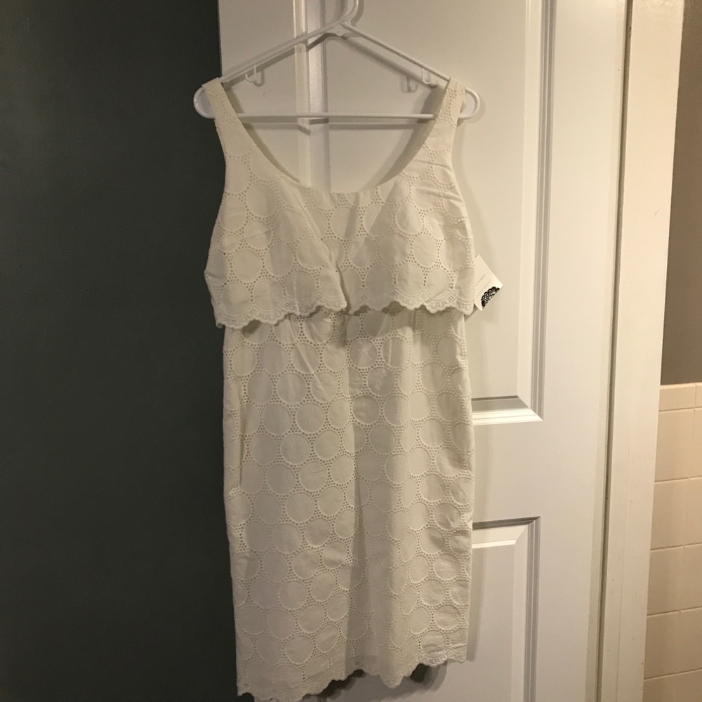 Donna Morgan White summer dress
